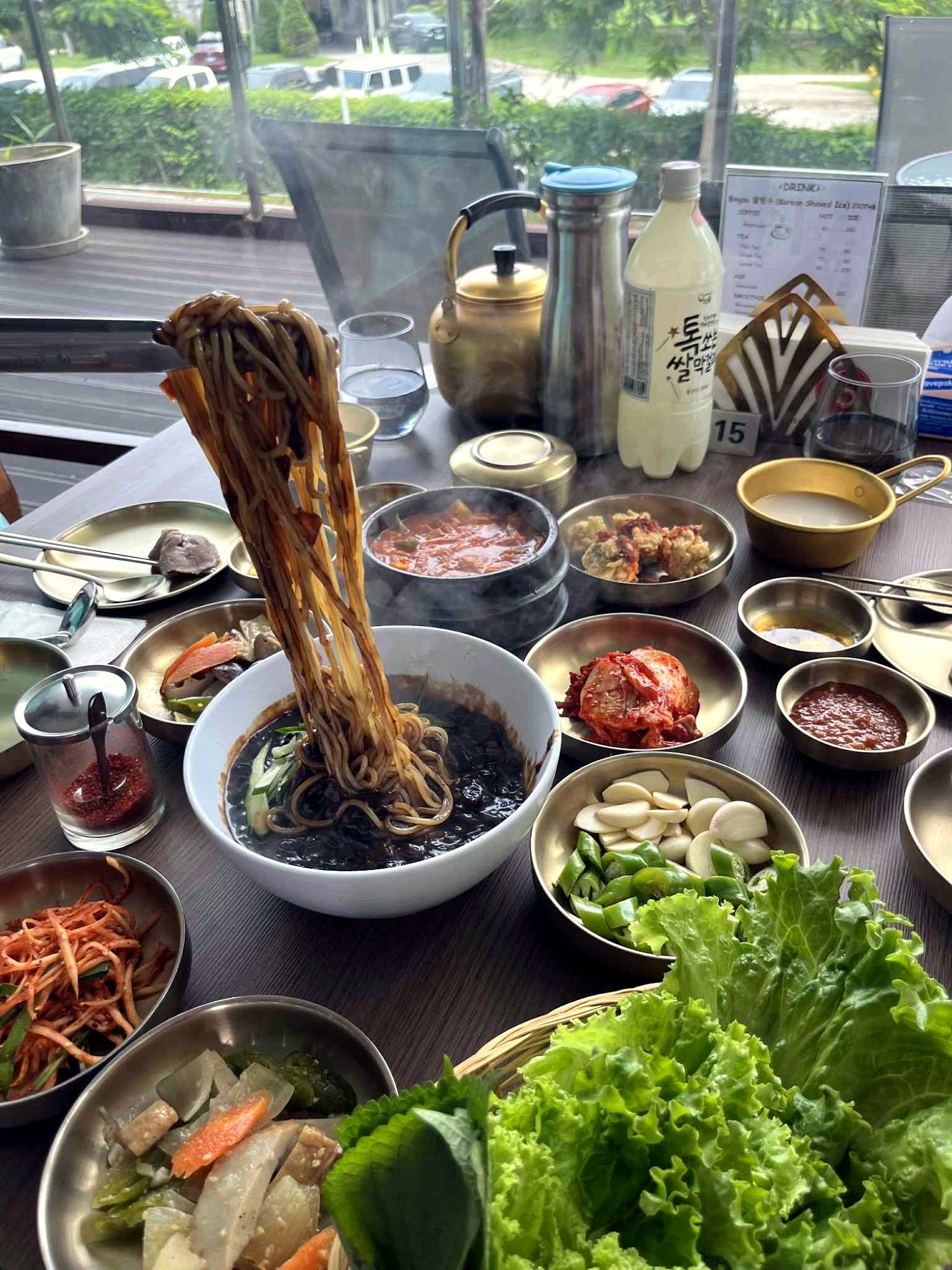 시암가든 한식 한상차림